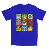Catch em all with our Pokémon Eevee Evolution Spectrum Tee | Here at Everythinganimee we have the worlds best anime merch | Free Global Shipping
