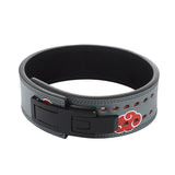 Naruto Red Cloud Powerlifting Belt - Ultimate Support for Gym and Bodybuilding