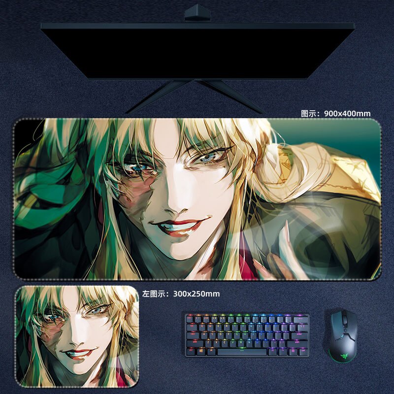 Black Lagoon Mouse Pads