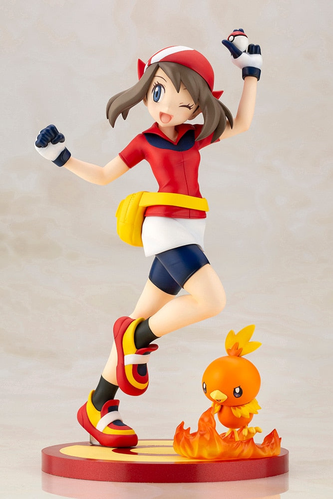 May and Torchic Pokémon Figure