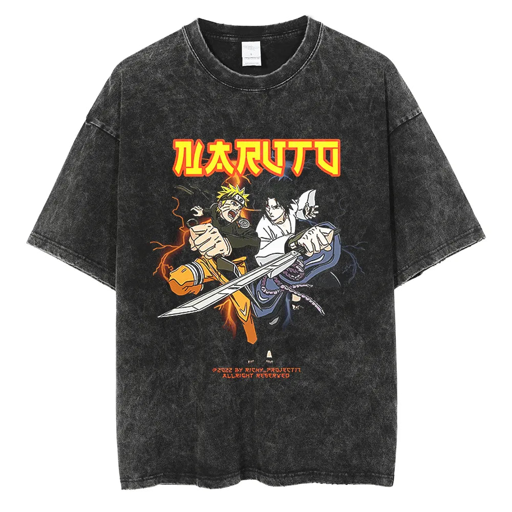 This shirt rendered in a distinctive retro style that captures the essence of both nostalgia & contemporary fashion. If you are looking for more Naruto Merch, We have it all! | Check out all our Anime Merch now!