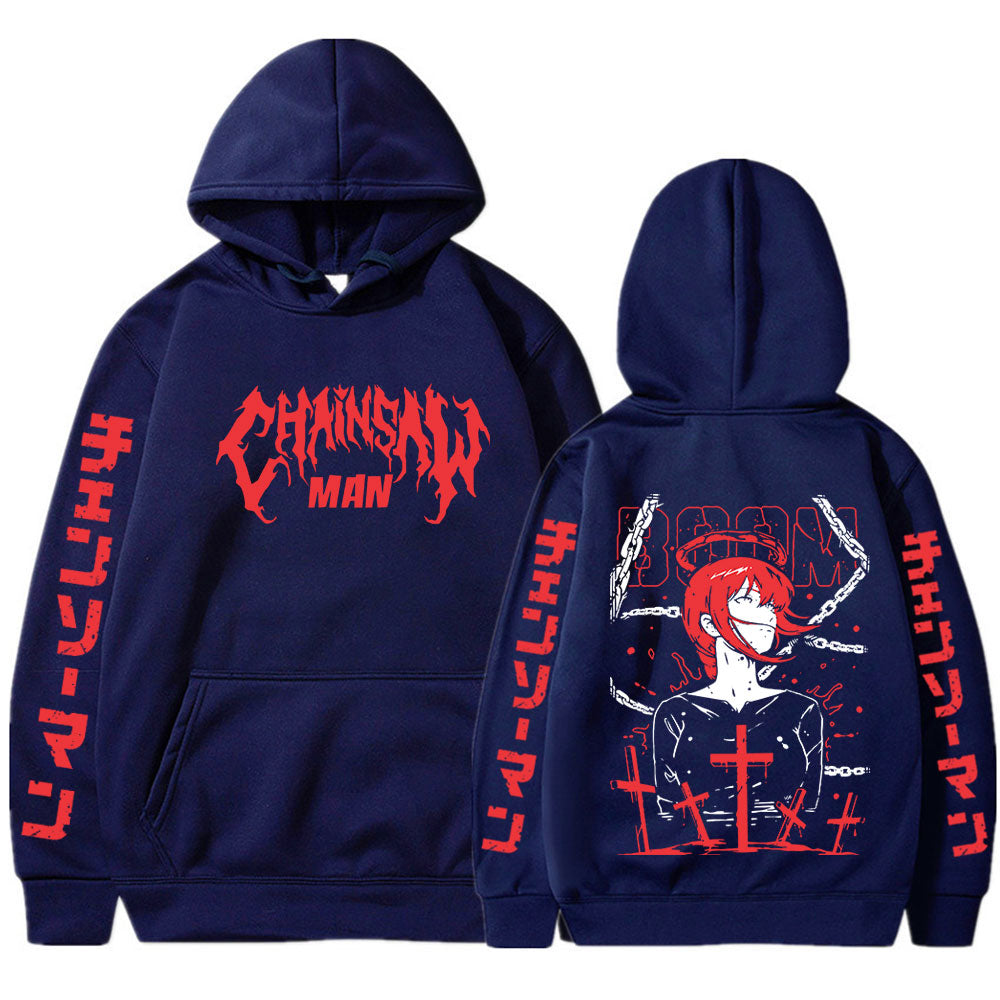 Upgrade your wardrobe with out new Chainsaw Man Makima Hoodies | If you are looking for more Chainsaw Man Merch, We have it all! | Check out all our Anime Merch now!