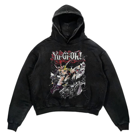 This hoodie resonates with the spirit of the classic duel battles. If you are looking for more Yu Gi Oh Merch, We have it all! | Check out all our Anime Merch now!