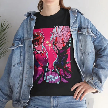 Immerse yourself in this striking Dandadan Tee, perfect for any anime fan. Looking for more Dandadan merch? Explore our full collection of anime merch now!