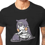 Celebrate your love for Hololive with our adorable Ninomae Inanis and Tako T-Shirt, available in timeless black and white. Here at Everythinganimee we have the best anime merch