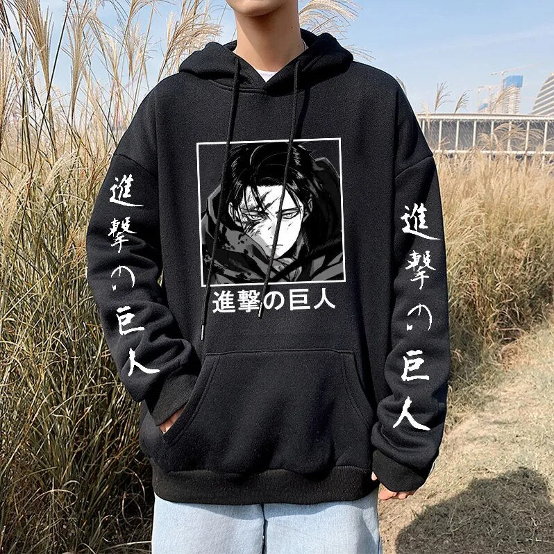 Attack on Titan Characters Hoodie Attack on Titan Merch Anime