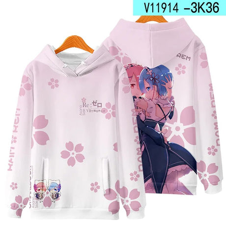 This hoodie embodies the spirit of adventure in the world of Re:Zero. If you are looking for more Re:Zero Merch, We have it all! | Check out all our Anime Merch now! 