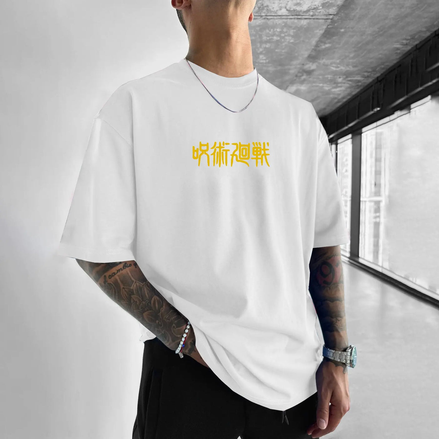This tee captures the magic of Gojo & Geto. If you're looking for more Jujutsu Kaisen merch,we have it all! Check out our anime merch now—free shipping!
