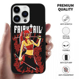 Luxury TPU Case For iPhone 14 13 Pro Max Plus Mini Erza Scarlet Fairy Tail Phone Cover Soft Phone CaseEverythinganimee, anime merch, anime gear, anime, anime stuff, buy anime, Manga Otaku Cosplay Japan Animation Shonen Shoujo Seinen Shojo Mecha Fandom Subtitle Dubbed Fanart MyAnimeList MangaStream Studio Ghibli