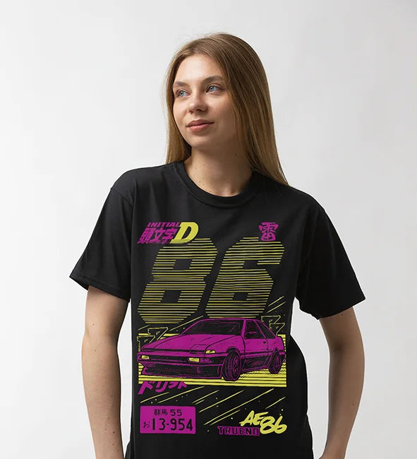 Initial D AE86 Drift Tee