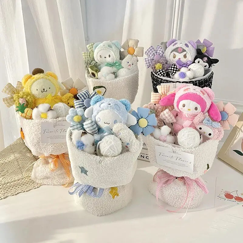 Sanrio Sweetheart Plush Bouquets