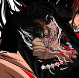 Here at Everythinganimee we have only the best anime merch! Free Global Shipping.
Unleash the power of the Attack on Titan with this Eren tee. Featuring a bold and intense design.