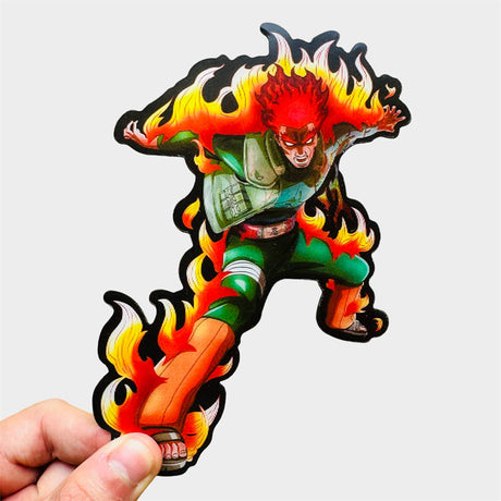 Naruto Might Guy Motion Sticker