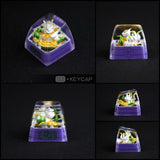 Ninja The Nine-Tailed Fox Resin Keycaps for Mechanical Keyboards