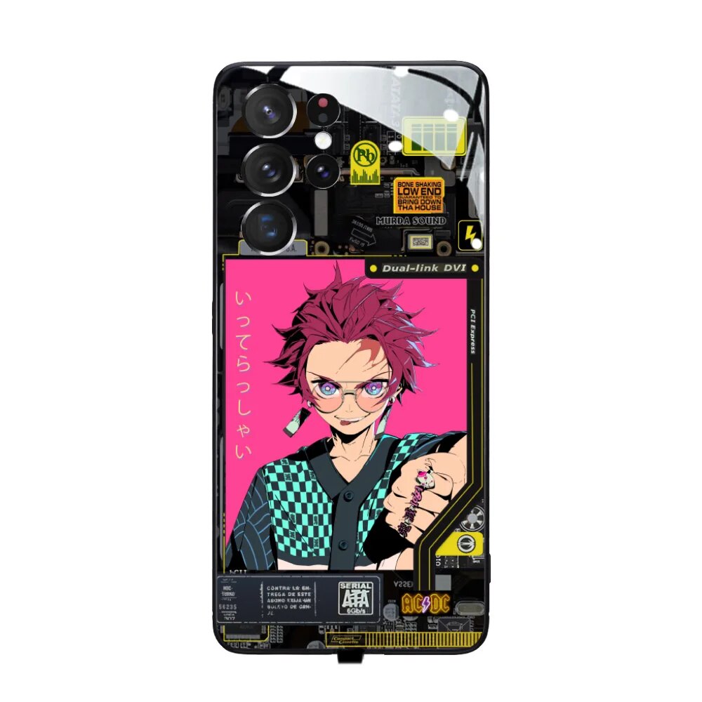 This phone case combines the rebellious spirit of cyberpunk with the charm of anime.| If you are looking for more Anime Merch, We have it all! | Check out all our Anime Merch now! 