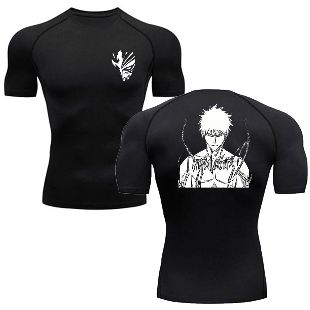 Soul Reaper Sprint: Bleach Athletic Compression Tee