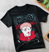 Immerse yourself in this striking Okarun  Tee, perfect for anime fans Looking for more Dandadan merch? Explore our full collection of anime merch now!