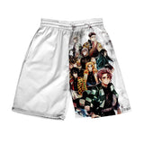 Demon Slayer 3D Printed Shorts