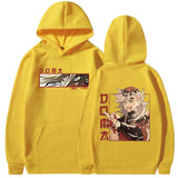 Get yourself ready for the new season of Demon slayer with our Demon Slayer Doma 100% Cotton Hoodie | Here at Everythinganimee we have the worlds best anime merch | Free Global Shipping