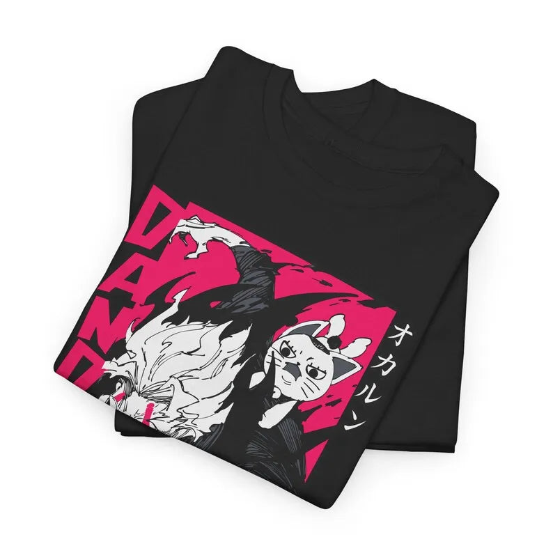 Immerse yourself in this striking Okarun Tee, perfect for anime fans Looking for more Dandadan merch? Explore our full collection of anime merch now!