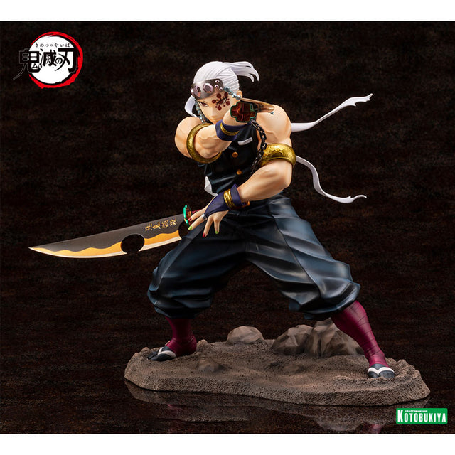 [In Stock] Original Genuine ARTFX J Demon Slayer Uzui Tengen Collection Anime Action Figure Kids Toys For Birthday Gift, everythinganimee