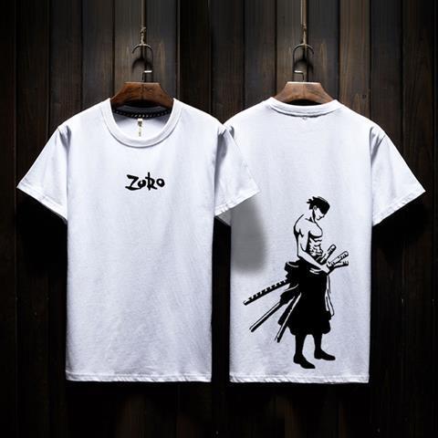 One Piece Printed Cotton T-Shirts