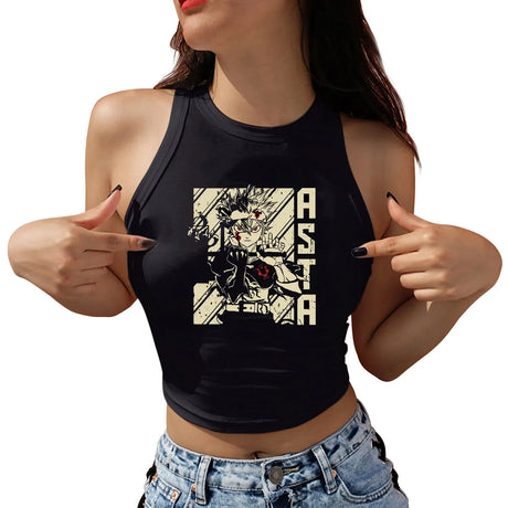 Immerse yourself in this awesome crop top, perfect for anime fans. Looking for more Black Clover merch? Explore our full collection of anime merch now!