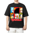 Here at Everythinganimee we have the best anime shirts in the world.
Step into the quirky world of Mashle with this fun and vibrant tee featuring the iconic characters enjoying their favorite snack. This Mashle shirt is perfect for fans who love the mix of humor and action that the anime delivers.