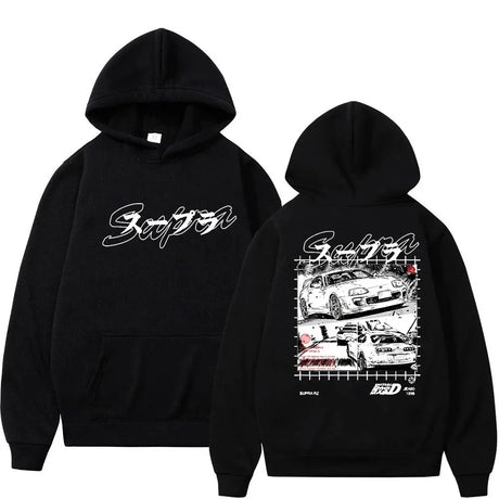 If you are looking for the coolest anime merch, well look no further Everythinganimee has it all! Check out our awesome Initial D hoodies!