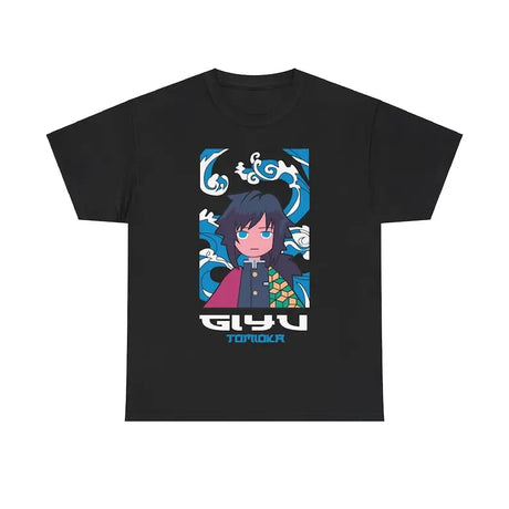 Immerse yourself in this striking Giyu Tee, perfect for anime fans Looking for more Demon Slayer merch? Explore our full collection of anime merch now!