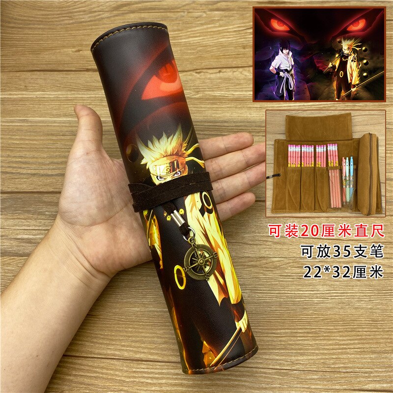 Naruto Ninja Collection Double-Zip Pencil Case