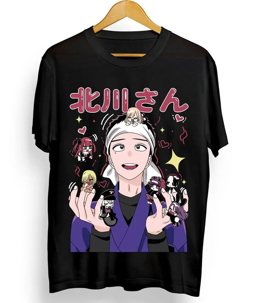 This tee celebrate the spirit of Gojo, ensures comfort. If you are looking for My Dress-Up Darling Merch, We have it all! | check out all our Anime Merch now!