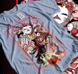 Immerse yourself in this striking Dandadan Tee, perfect for anime fans. Looking for more Dandadan merch? Explore our full collection of anime merch now!