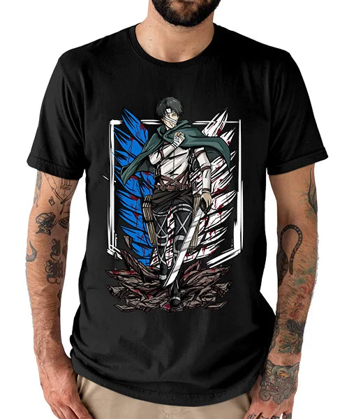 Levi Ackerman Battle Stance Tee