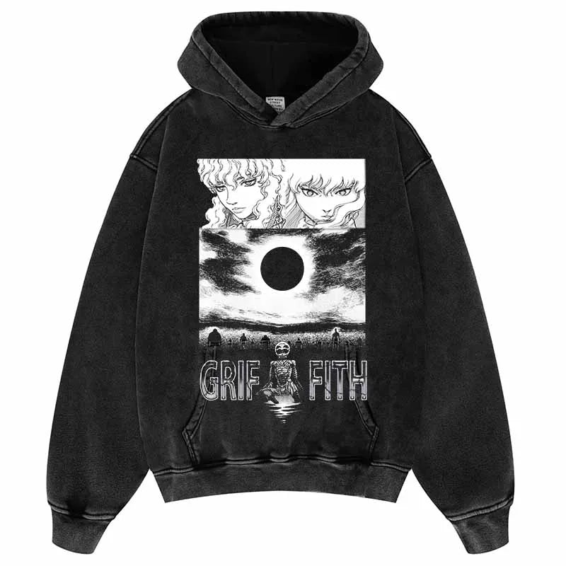 This Hoodie celebrates the beloved Berserk Series, ideal for both Autumn And Winter. | If you are looking for more Berserk Merch, We have it all! | Check out all our Anime Merch now!