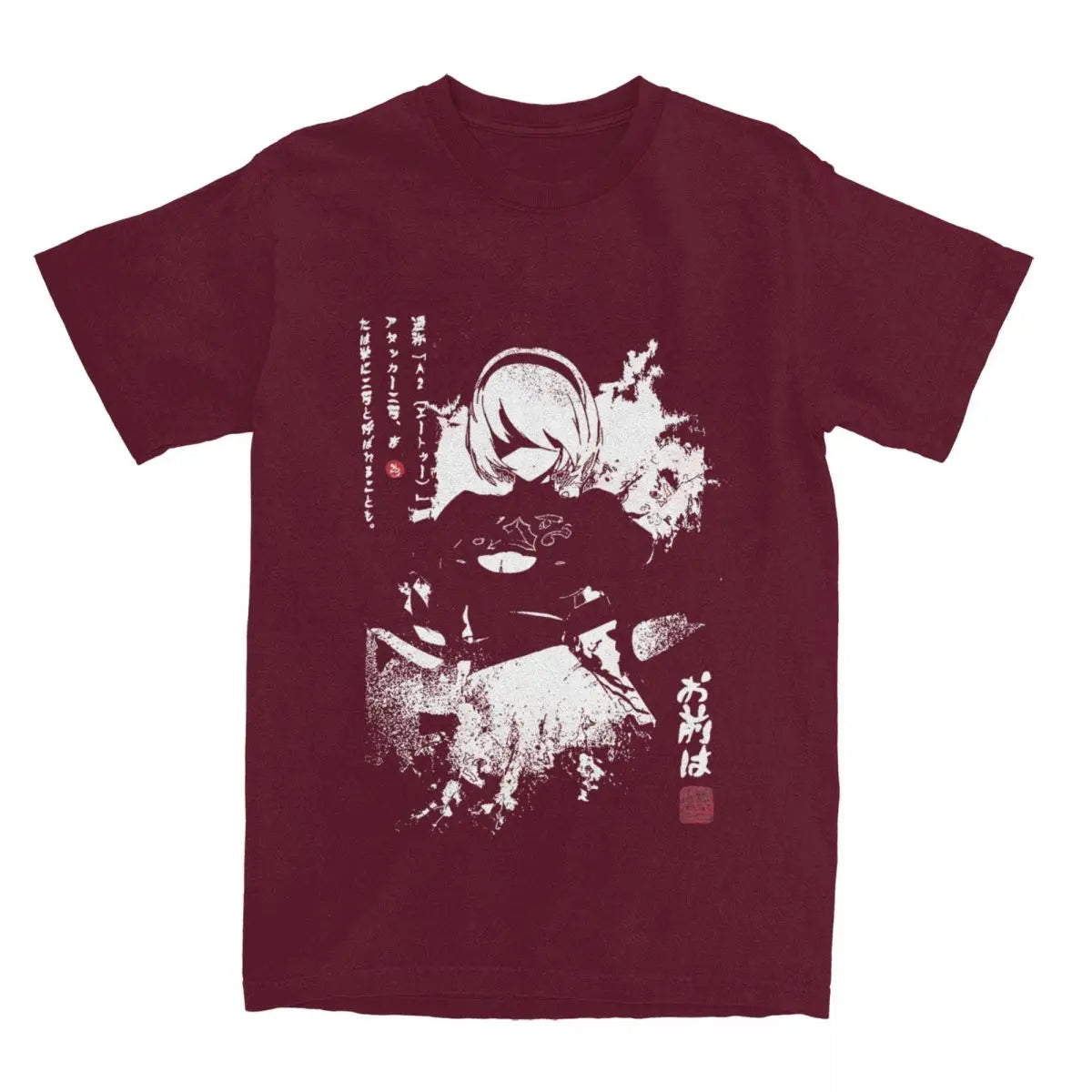 This kawaii tee features the iconic character 2B, from Nier: Automata. | If you are looking for more Nier: Automata Merch, We have it all! | Check out all our Anime Merch now!