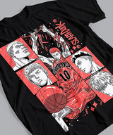 This tee captures the magic of Slam Dunk. If you're looking for more Slam Dunk merch, we have it all! Check out our anime merch now—free shipping!