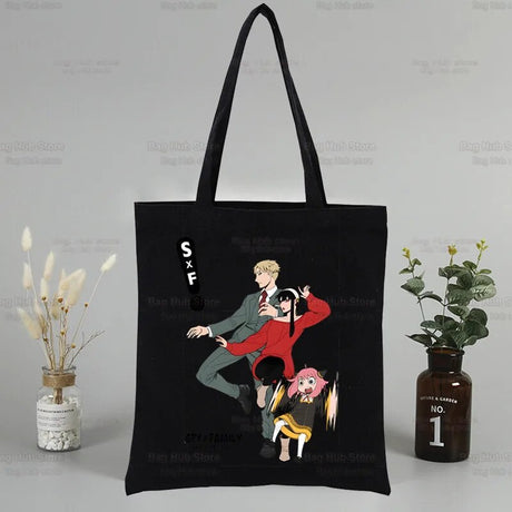 This canvas bag is a labor of love, to capture love of your anime characters. If you are looking for more Spy X Family  Merch, We have it all! | Check out all our Anime Merch now!