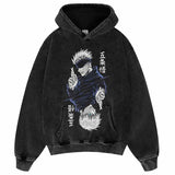 This hoodies is a gateway to showcasing your alliance with realm of Jujutsu. If you are looking for more Jujutsu Kaisen Merch, We have it all! | Check out all our Anime Merch now!