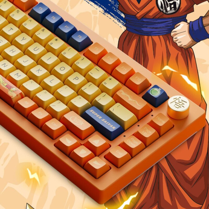 Dragon Ball Z Mechanical Keyboard - Son Goku Edition