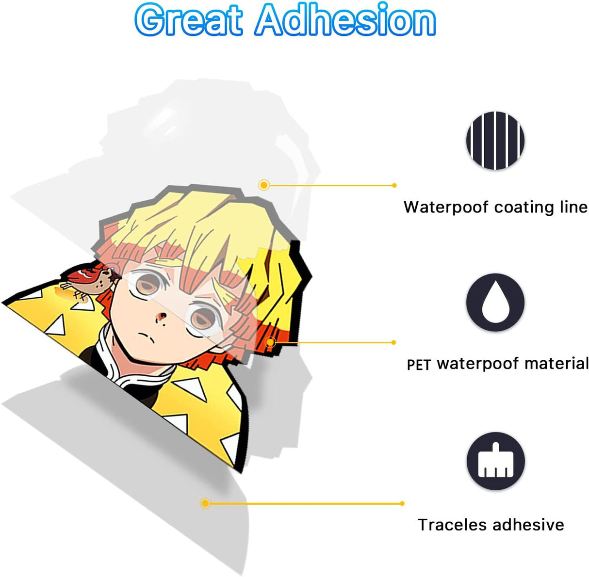 JoJo's Bizarre Adventure Giorno Giovanna Dynamic Motion Stickers