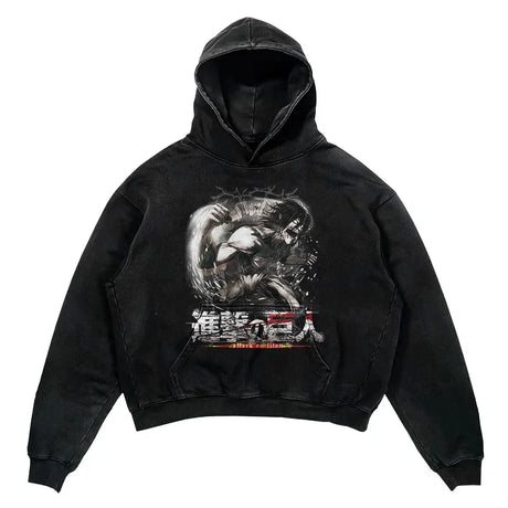 This hoodie carries the fierce spirit of the anime's beloved characters. | If you are looking for more Attack of Titan Merch, We have it all! | Check out all our Anime Merch now!