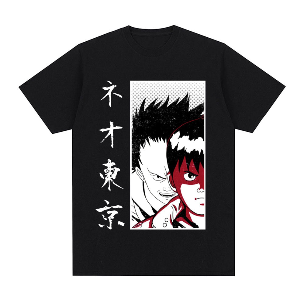 This tee embodies the world of Akira. If you're looking for more Neo Tokyo Akira merch, we have it all! Check out our anime merch now—free shipping!