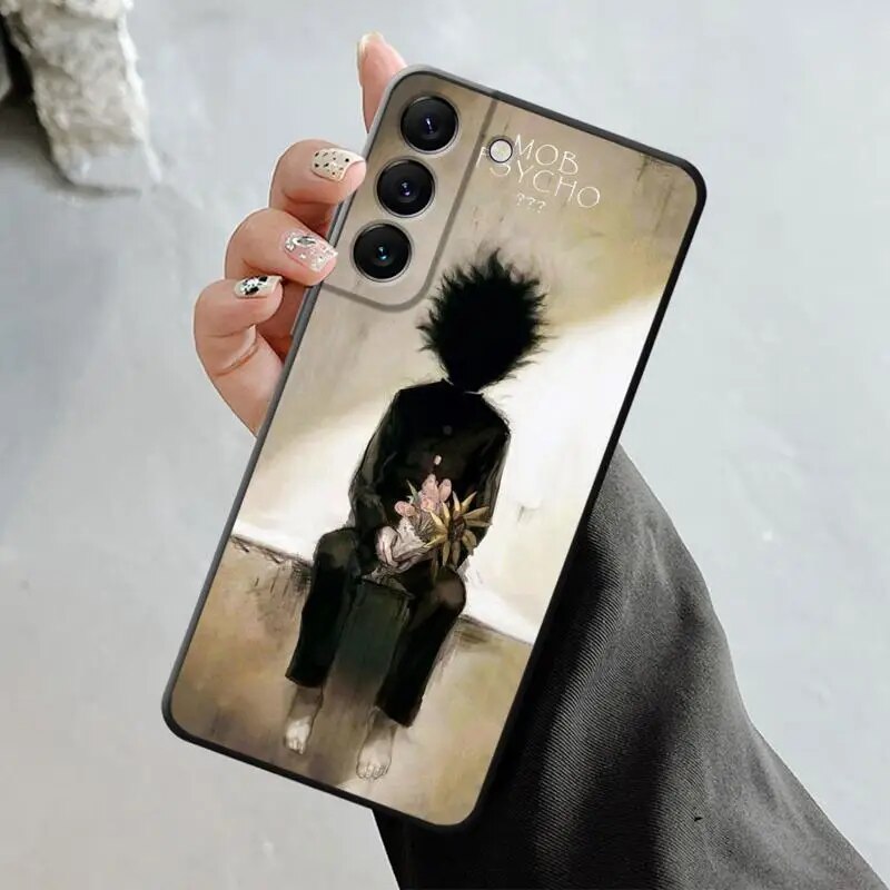 Elevate your phone's style and protection with the Shigeo  Phone Case | If you are looking for more Mob Psycho 100 Merch, We have it all! | Check out all our Anime Merch now!