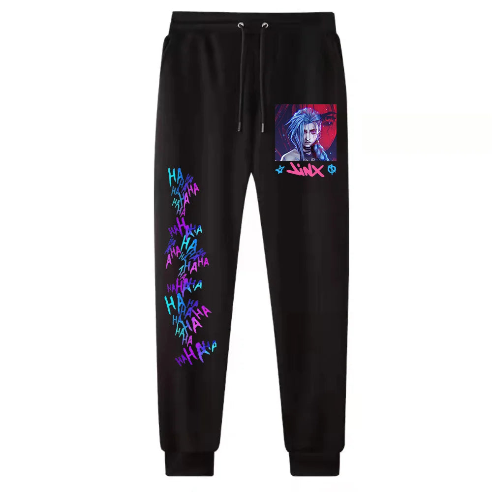 Immerse yourself in this Arcane Sweatpants, perfect for anime fans. Looking for more Arcane merch? Explore our full collection of anime merch now!