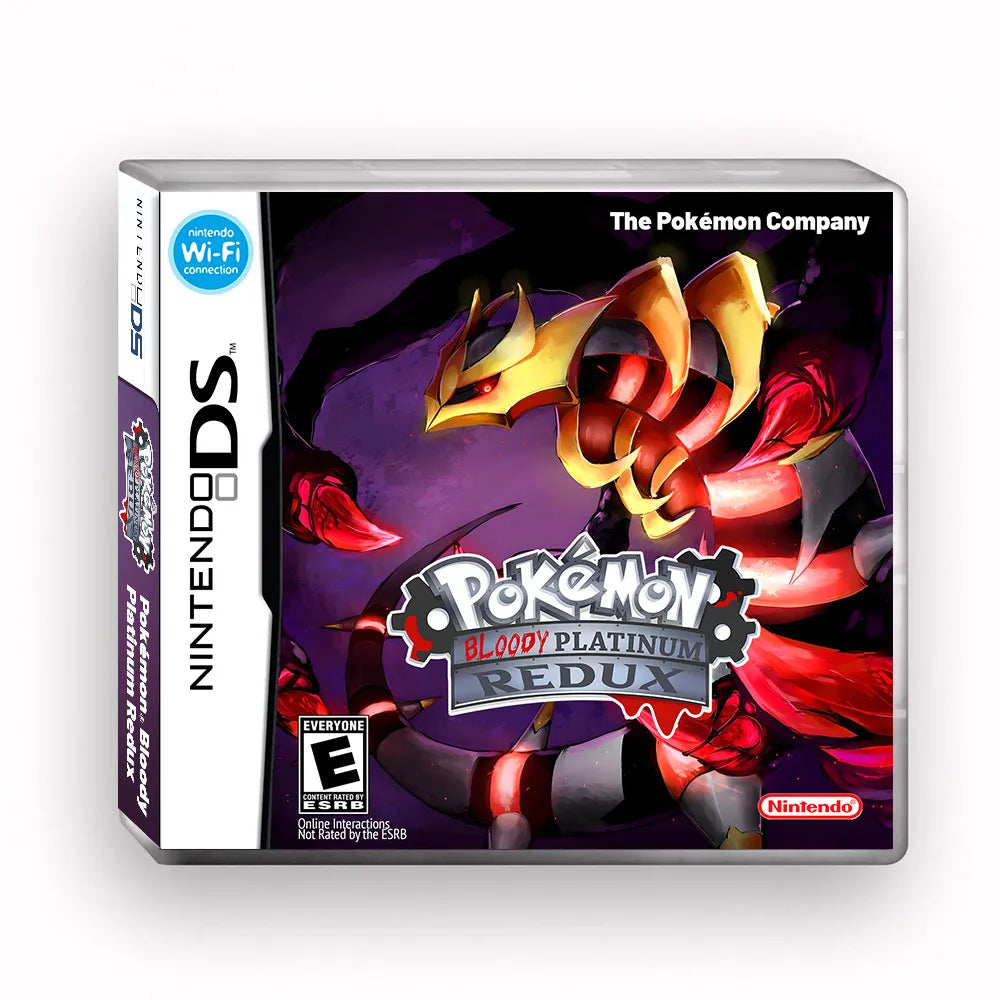 Pokémon Bloody Platinum Redux – NDS Game Cartridge