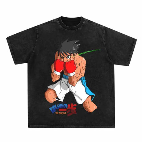 This shirt captures the essence of his determination & strength of Ippo. If you are looking for more Hajime no Ippo Merch, We have it all! | Check out all our Anime Merch now!