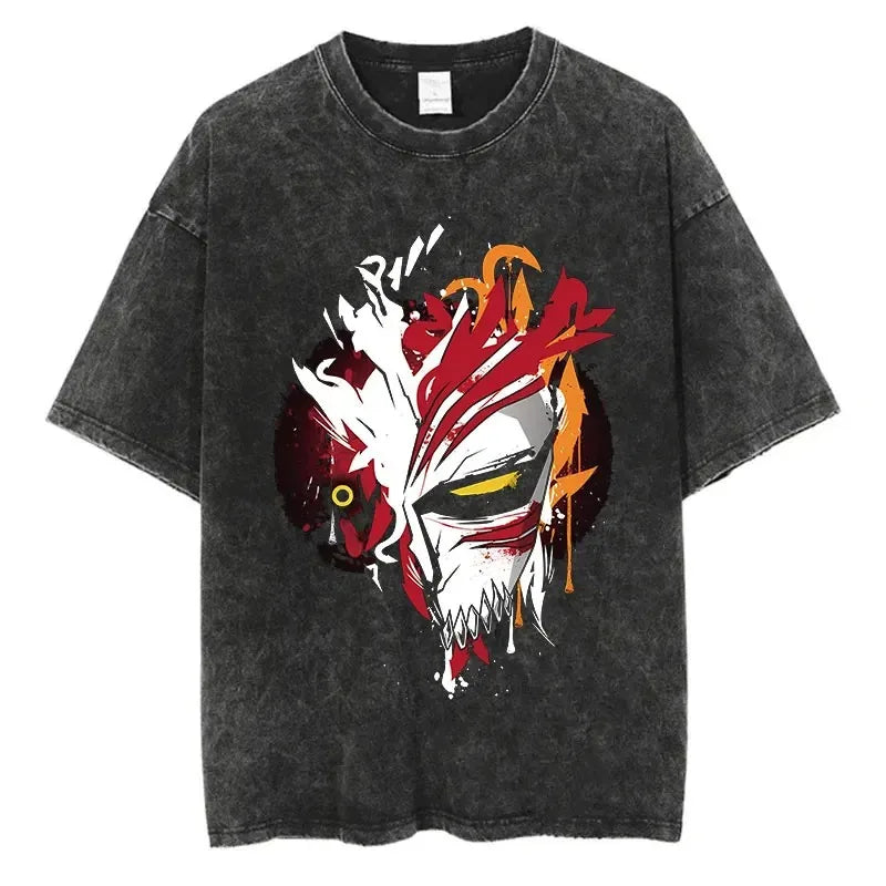 Immerse yourself in this striking Bleach Tee, perfect for anime fans. Looking for more Bleach merch? Explore our full collection of anime merch now!