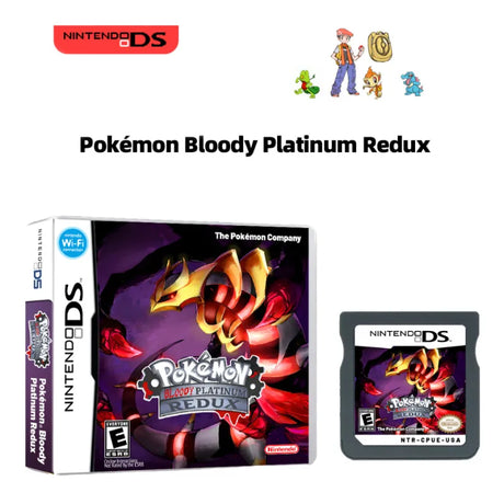 Experience an intensified Pokémon adventure with the NEW NDS Game Cartridge – Pokémon Bloody Platinum Redux. Here at Everythinganime we hold the worlds best anime merch!