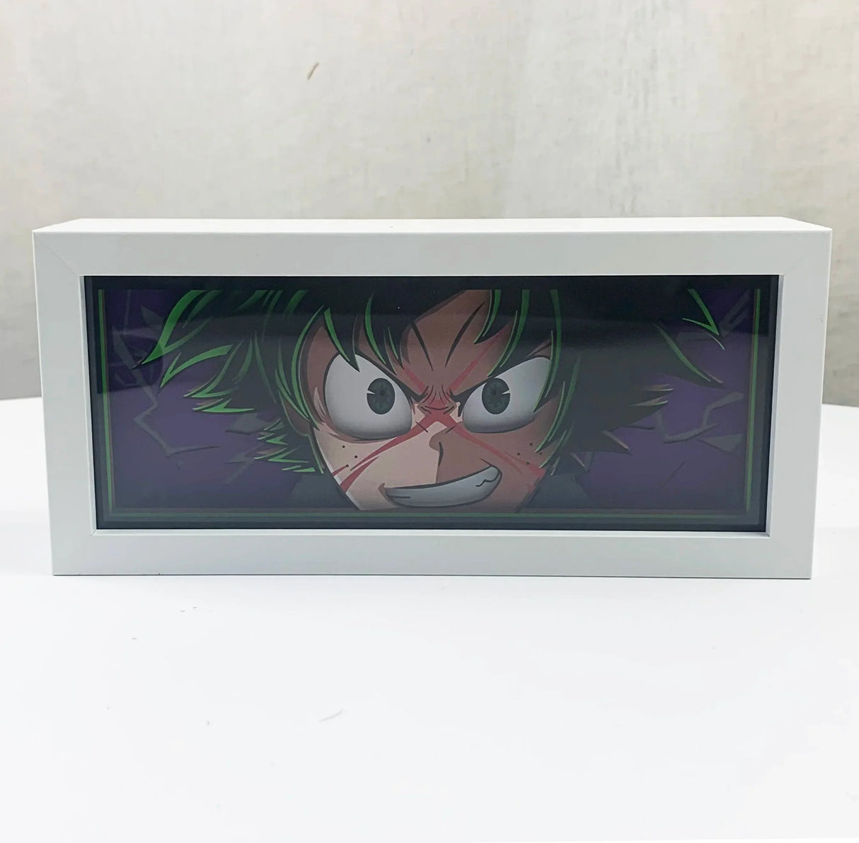 This brilliantly crafted light box brings the iconic image of Izuku Midoriya. | If you are looking for My Hero Academia Merch, We have it all! | check out all our Anime Merch now!